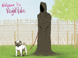 walking_the_dog___welcome_to_night_vale_by_dontevenknow_anymore-d6e6nsg